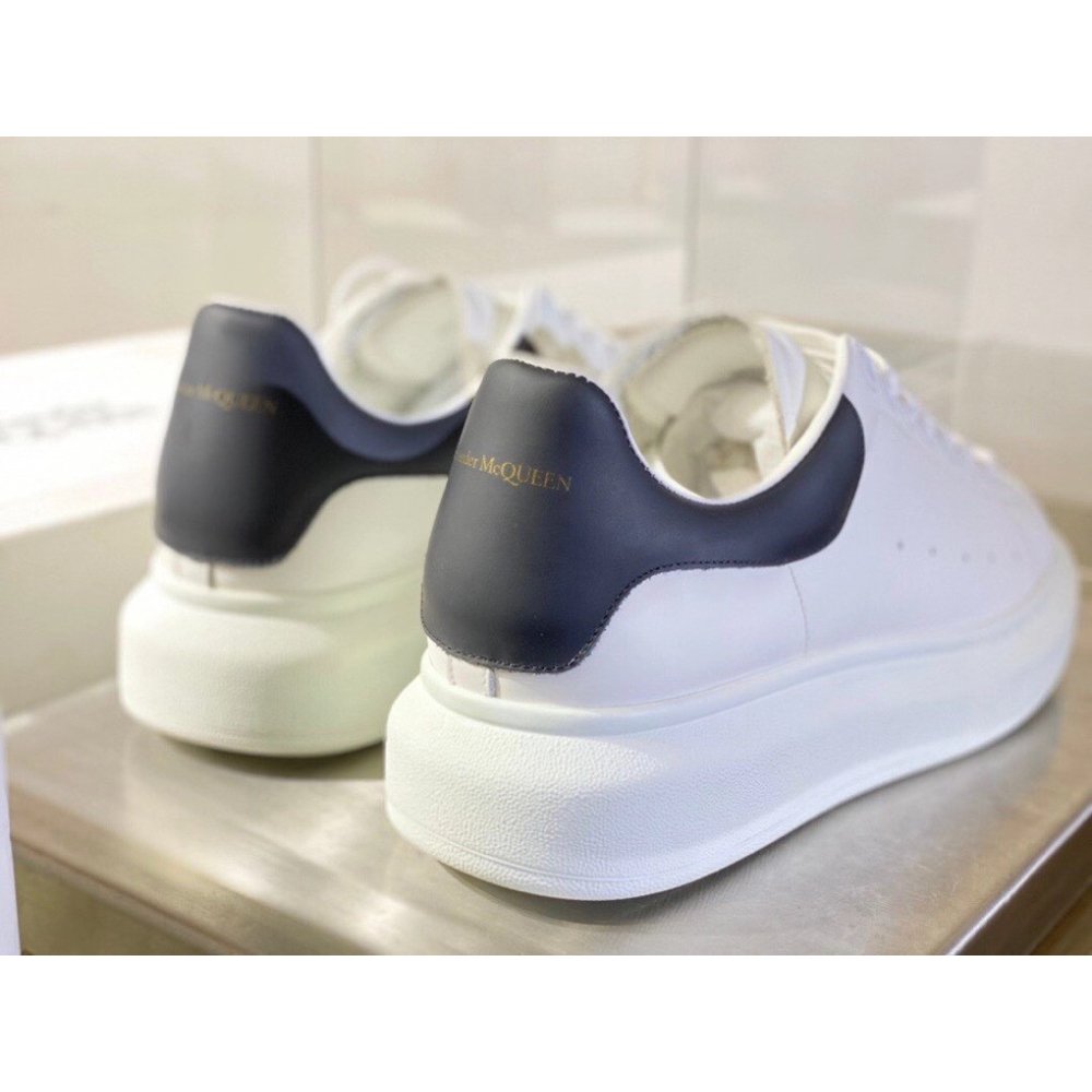 Cheap Reps Alexander McQueen Mens Oversized Sneakers With Black Heel