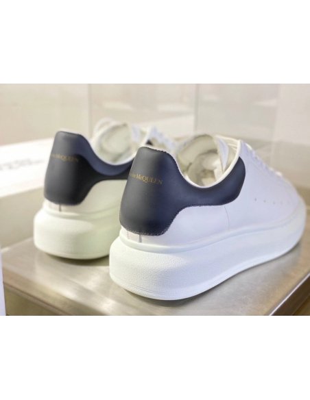 Cheap Reps Alexander McQueen Mens Oversized Sneakers With Black Heel