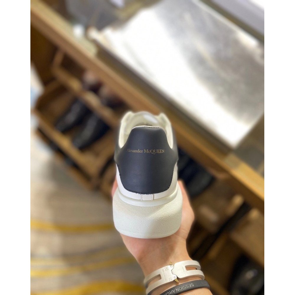 Cheap Reps Alexander McQueen Mens Oversized Sneakers With Black Heel