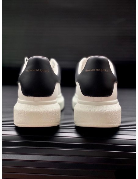 Cheap Reps Alexander McQueen Mens Oversized Sneakers With Black Heel