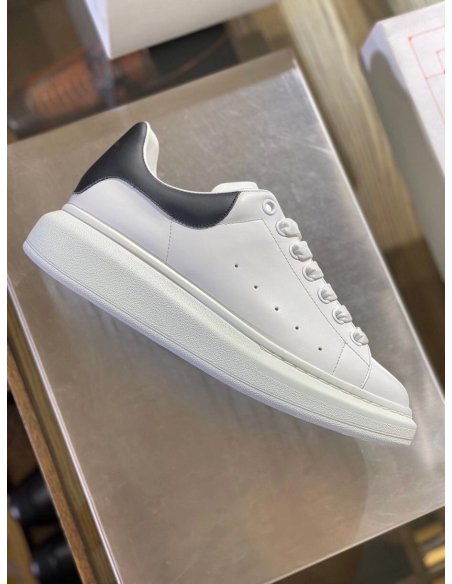 Cheap Reps Alexander McQueen Mens Oversized Sneakers With Black Heel