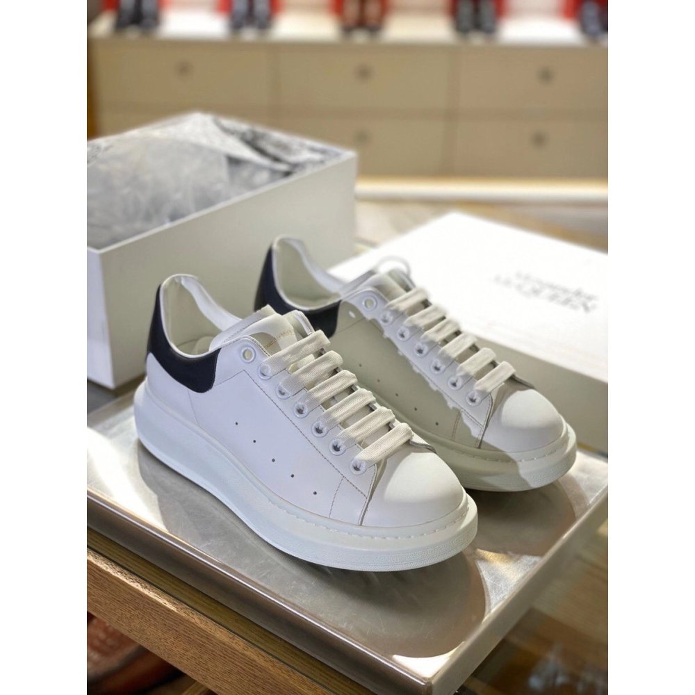 Cheap Reps Alexander McQueen Mens Oversized Sneakers With Black Heel