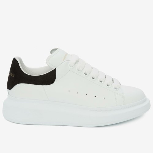 Cheap Reps Alexander McQueen Mens Oversized Sneakers With Black Suede Heel