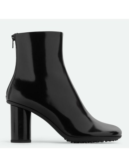 Cheap Reps Bottega Veneta Atomic Ankle Boots In Black Lambskin