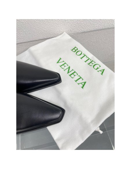 Cheap Reps Bottega Veneta Tex Ankle Boots in Black Leather