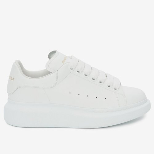 Cheap Reps Alexander McQueen Womens White Oversized Sneakers