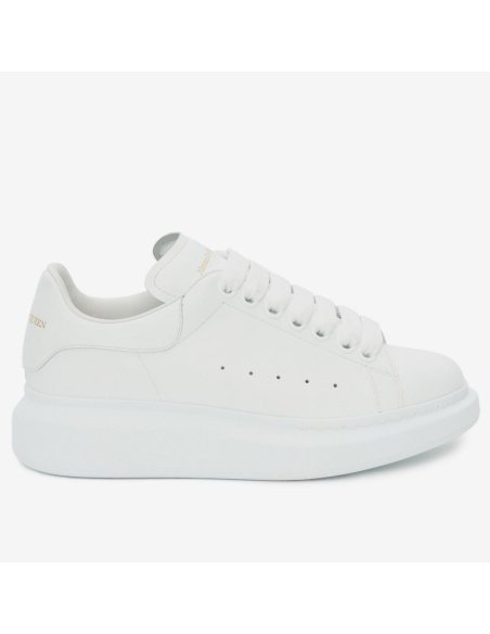 Cheap Reps Alexander McQueen Womens White Oversized Sneakers