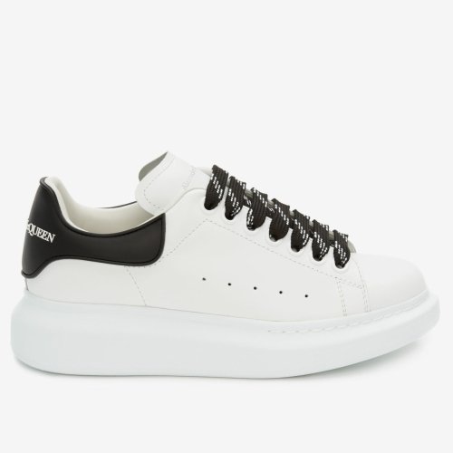 Cheap Reps Alexander McQueen Womens Oversized Sneakers With Noir Heel