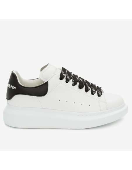 Cheap Reps Alexander McQueen Womens Oversized Sneakers With Noir Heel