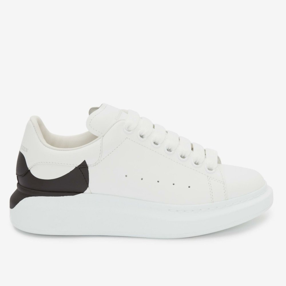 Cheap Reps Alexander McQueen Womens Oversized Sneakers With Drop Heel