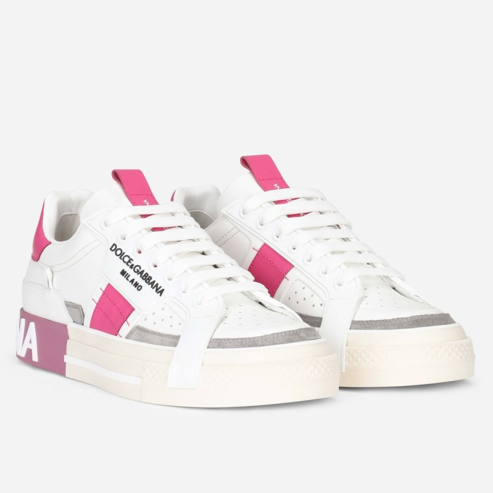 Cheap Reps Dolce Gabbana Womens Custom 2.Zero Sneakers Multicolor