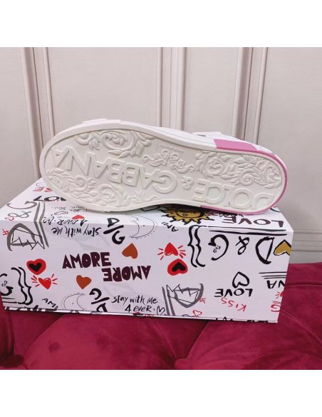 Cheap Reps Dolce Gabbana Womens Custom 2.Zero Sneakers Multicolor