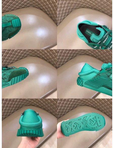 Cheap Reps Dolce Gabbana Womens NS1 Slip-on Sneakers Green