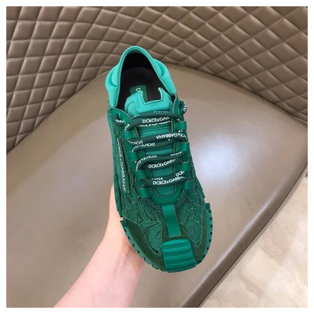 Cheap Reps Dolce Gabbana Womens NS1 Slip-on Sneakers Green