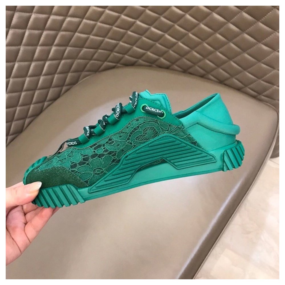 Cheap Reps Dolce Gabbana Womens NS1 Slip-on Sneakers Green