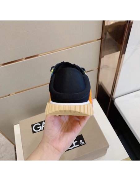 Cheap Reps Dolce Gabbana Womens NS1 Slip-on Sneakers Red/Blue