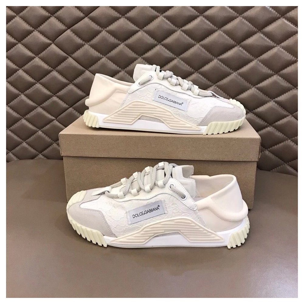 Cheap Reps Dolce Gabbana Womens NS1 Slip-on Sneakers White