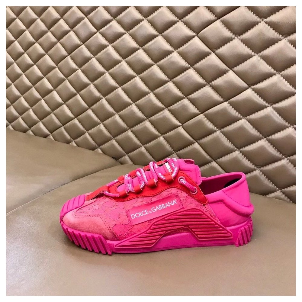 Cheap Reps Dolce Gabbana Womens NS1 Slip-on Sneakers Fuchsia