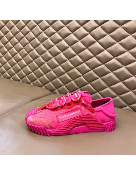 Cheap Reps Dolce Gabbana Womens NS1 Slip-on Sneakers Fuchsia