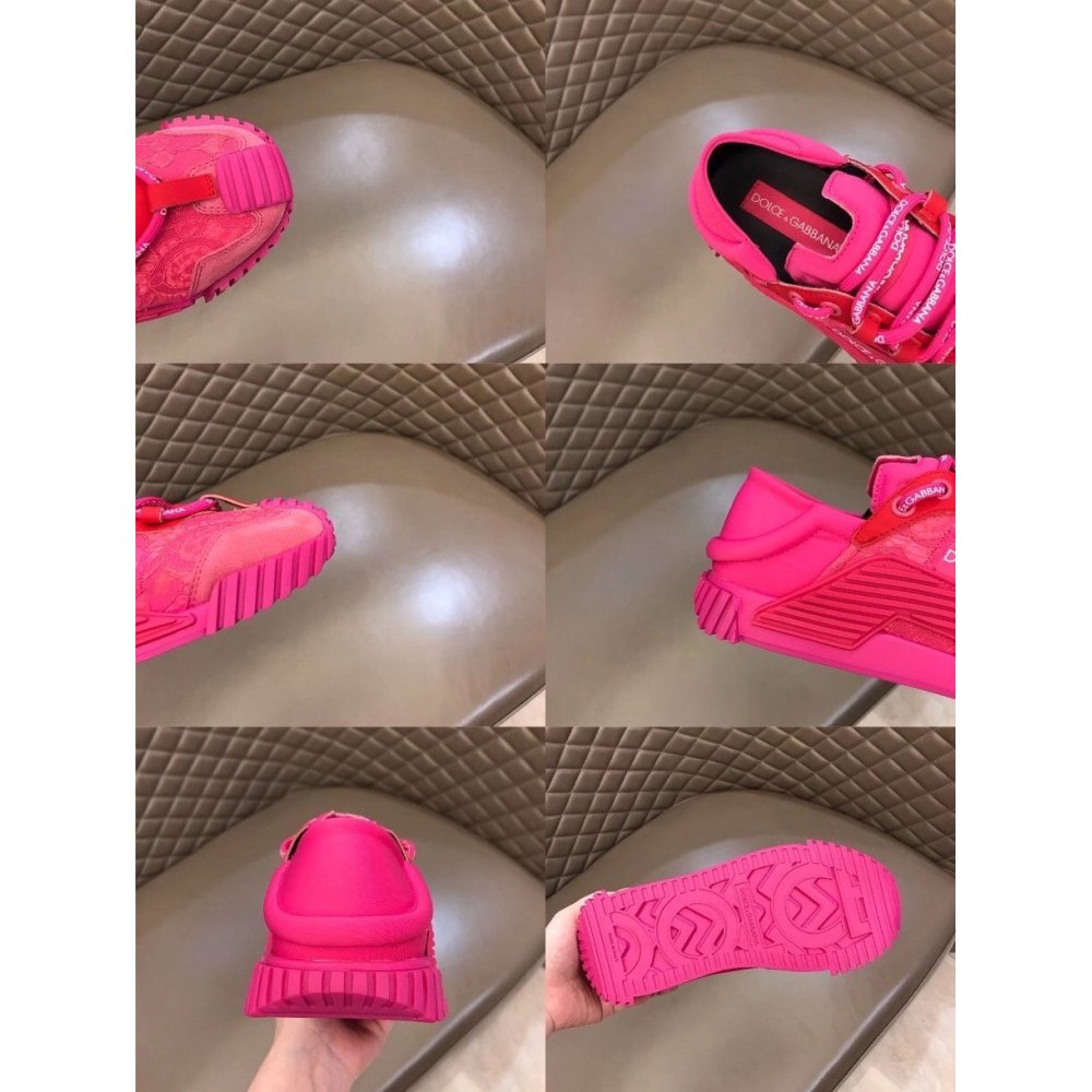 Cheap Reps Dolce Gabbana Womens NS1 Slip-on Sneakers Fuchsia