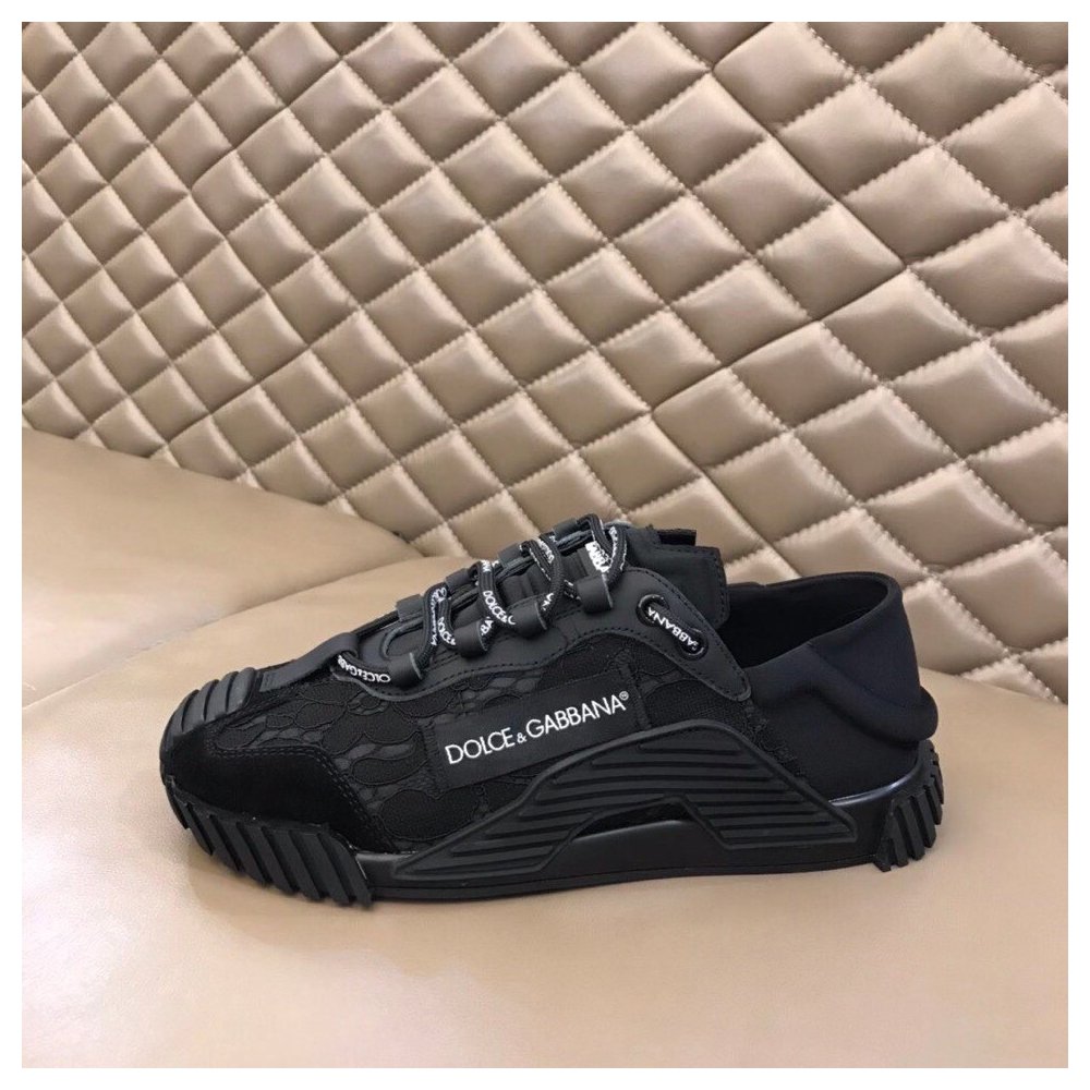 Cheap Reps Dolce Gabbana Womens NS1 Slip-on Sneakers Black