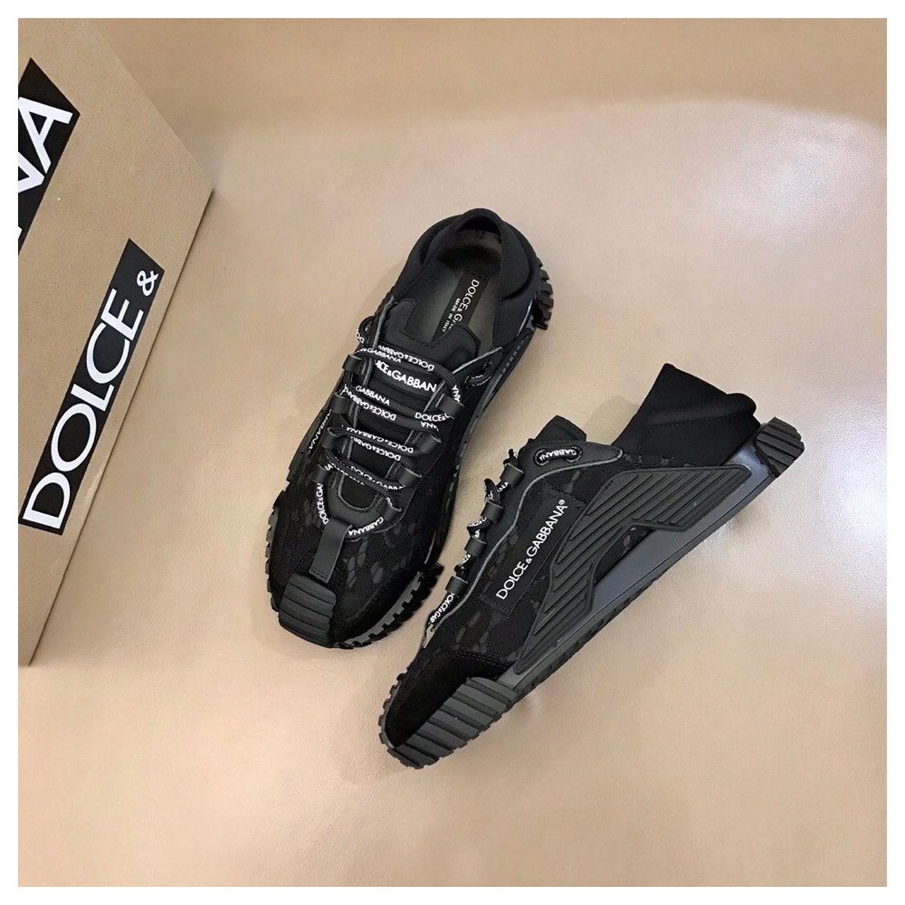 Cheap Reps Dolce Gabbana Womens NS1 Slip-on Sneakers Black