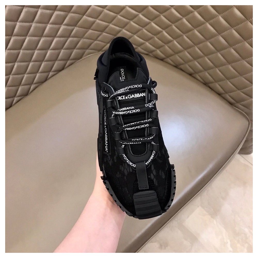 Cheap Reps Dolce Gabbana Womens NS1 Slip-on Sneakers Black