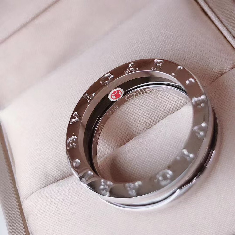 Bvlgari Save the Children one-band sterling silver ring,Bvlgari Jewelry