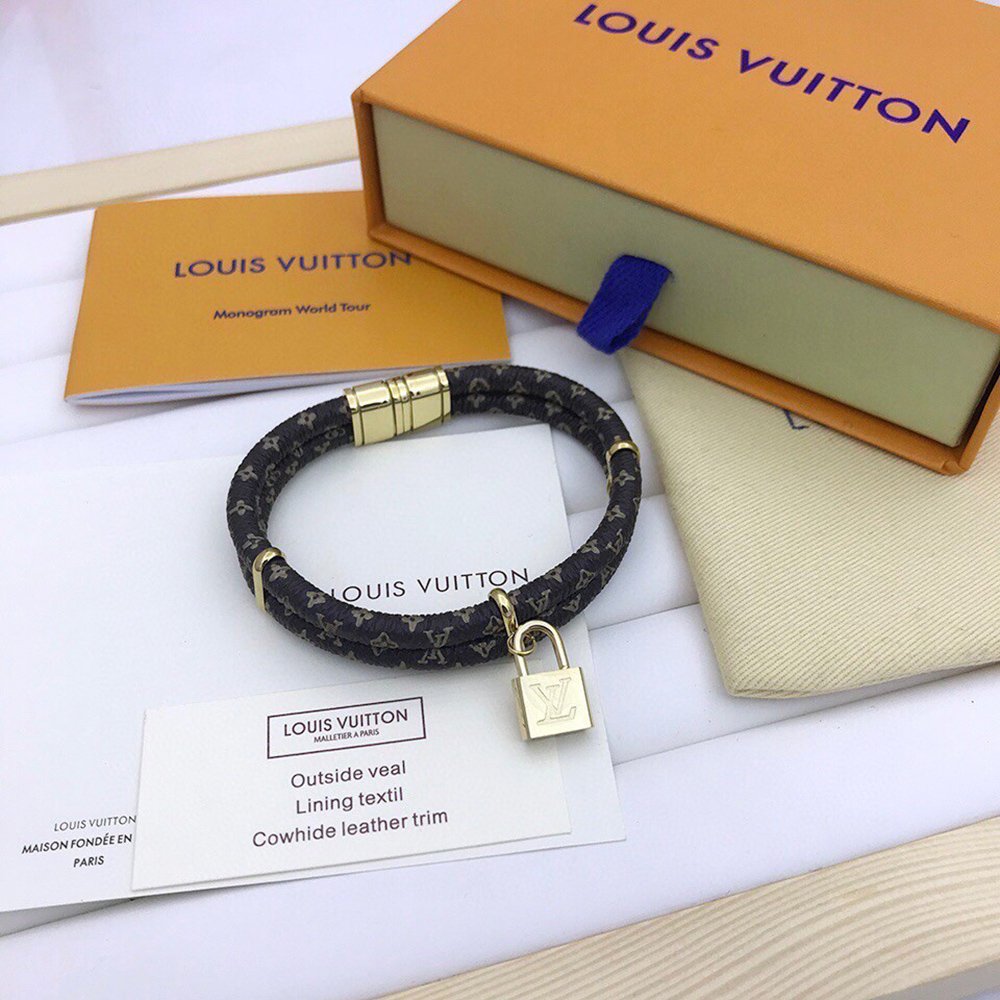 Louis Vuitton Keep It Twice Bracelet M6640F,Louis Vuitton Jewelry