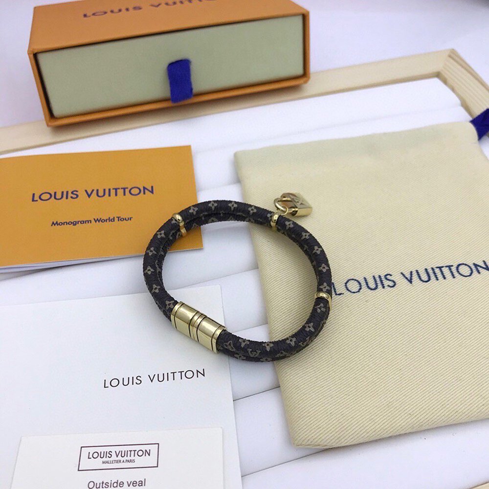 Louis Vuitton Keep It Twice Bracelet M6640F,Louis Vuitton Jewelry