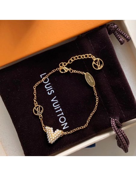 Louis Vuitton Essential V Perle bracelet DF620946,Louis Vuitton Jewelry