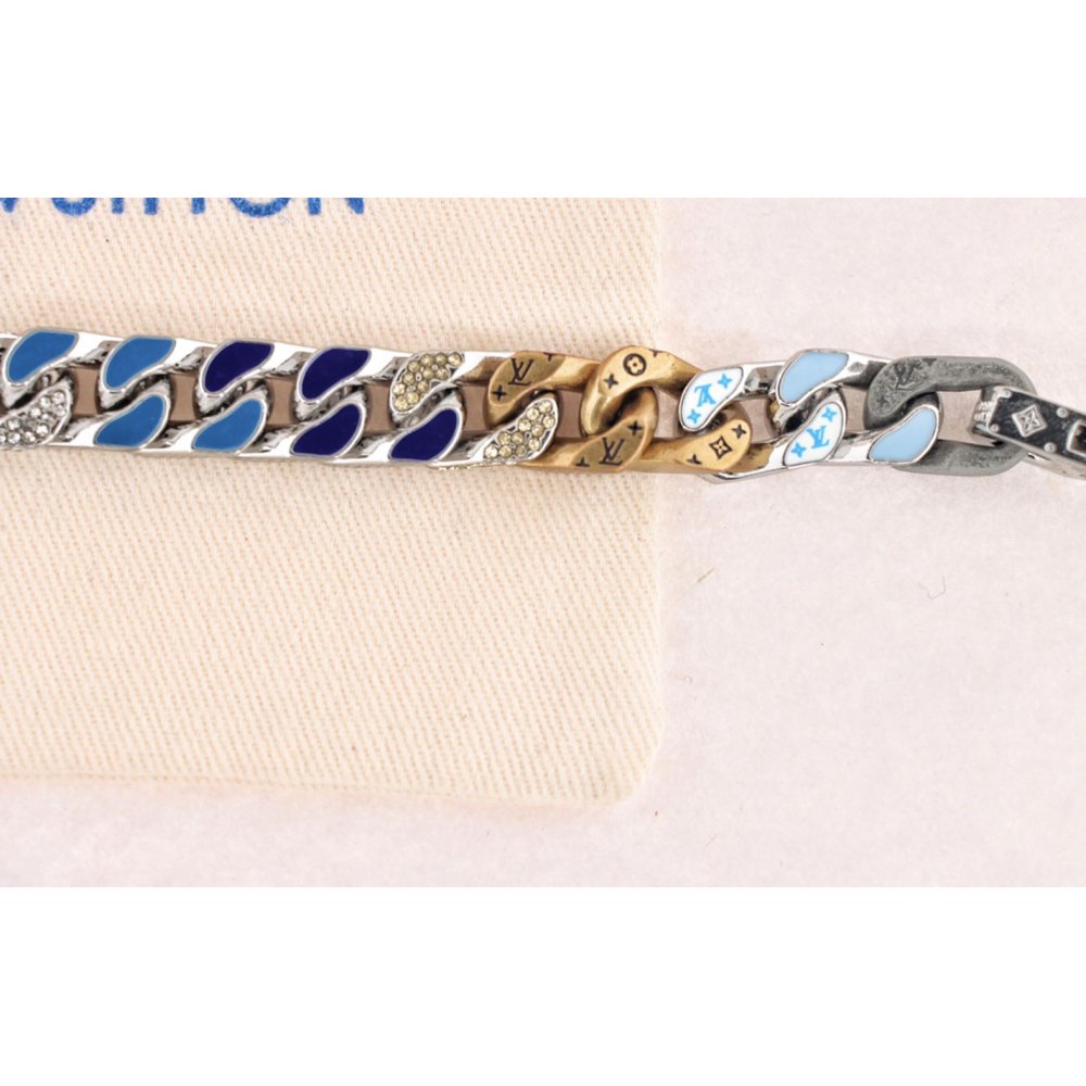 Louis Vuitton Chain Links Patches Bracelet,Louis Vuitton Jewelry