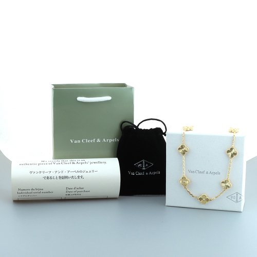 Van Cleef &amp; Arpels Vintage Alhambra necklace, 10 motifs,Van Cleef &amp; Arpels Jewelry