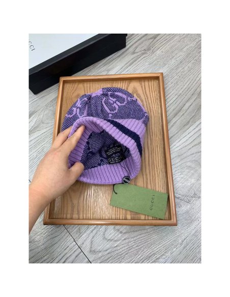 Gucci cashmere knitted Hats 00579I,Gucci Hats