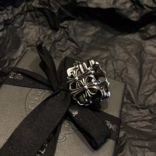 Chrome Hearts Square Cemetery Ring SC08921,Chrome Hearts Jewelry