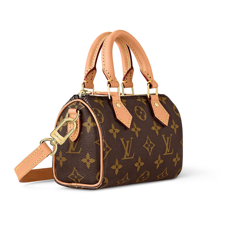 Louis Vuitton Nano Speedy Bags M81085 16X10X7.6cm,Louis Vuitton Bags