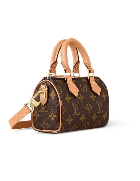 Louis Vuitton Nano Speedy Bags M81085 16X10X7.6cm,Louis Vuitton Bags