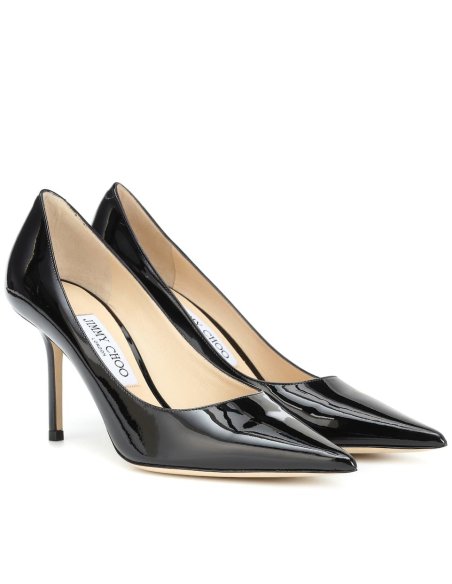 Cheap Reps Jimmy Choo Love 85mm Pumps In Black Patent Leather