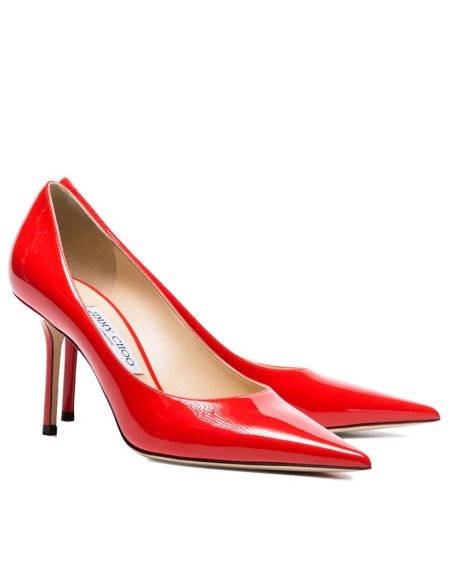 Cheap Reps Jimmy Choo Love 85mm Pumps In Red Patent Leather