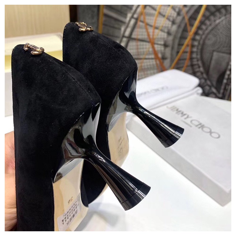 Cheap Reps Jimmy Choo Rene 65mm Pumps In Black Suede
