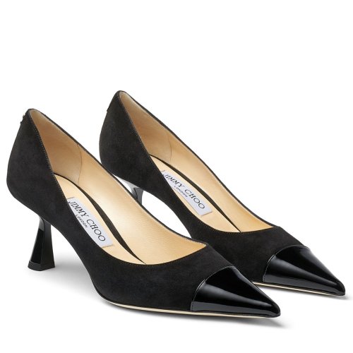 Cheap Reps Jimmy Choo Rene 65mm Pumps In Black Suede