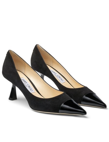 Cheap Reps Jimmy Choo Rene 65mm Pumps In Black Suede