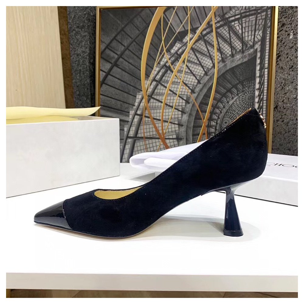 Cheap Reps Jimmy Choo Rene 65mm Pumps In Black Suede