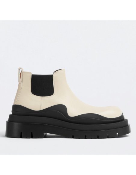 Cheap Reps Bottega Veneta BV Tire Ankle Boots with Black Outsole