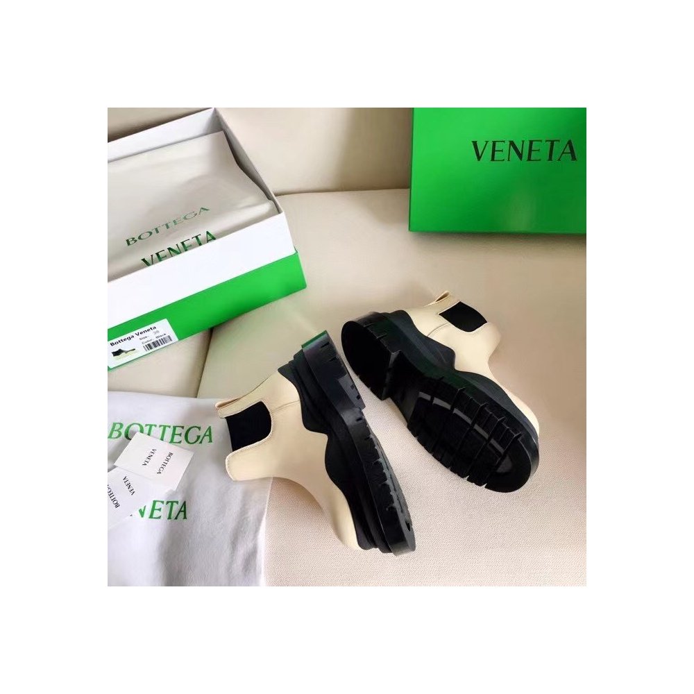 Cheap Reps Bottega Veneta BV Tire Ankle Boots with Black Outsole