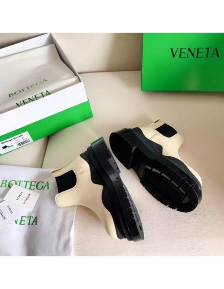 Cheap Reps Bottega Veneta BV Tire Ankle Boots with Black Outsole