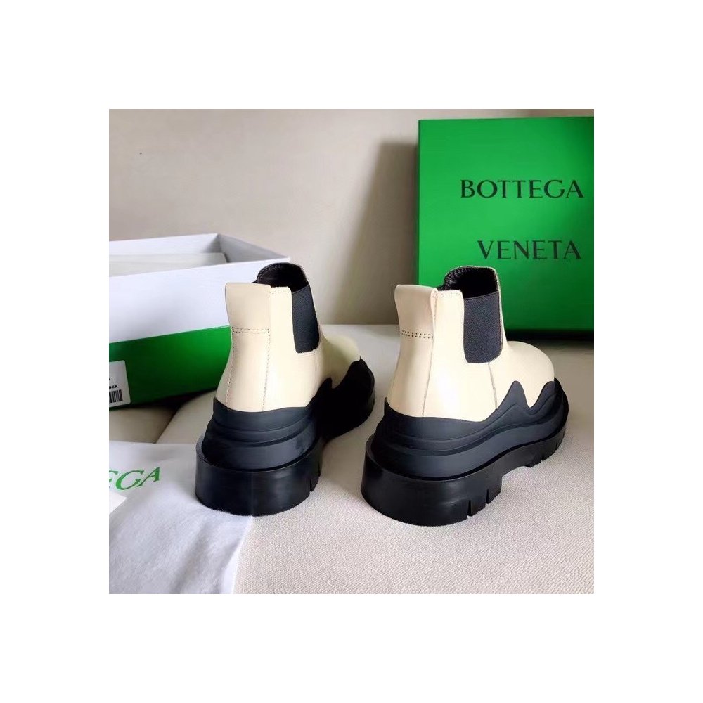 Cheap Reps Bottega Veneta BV Tire Ankle Boots with Black Outsole