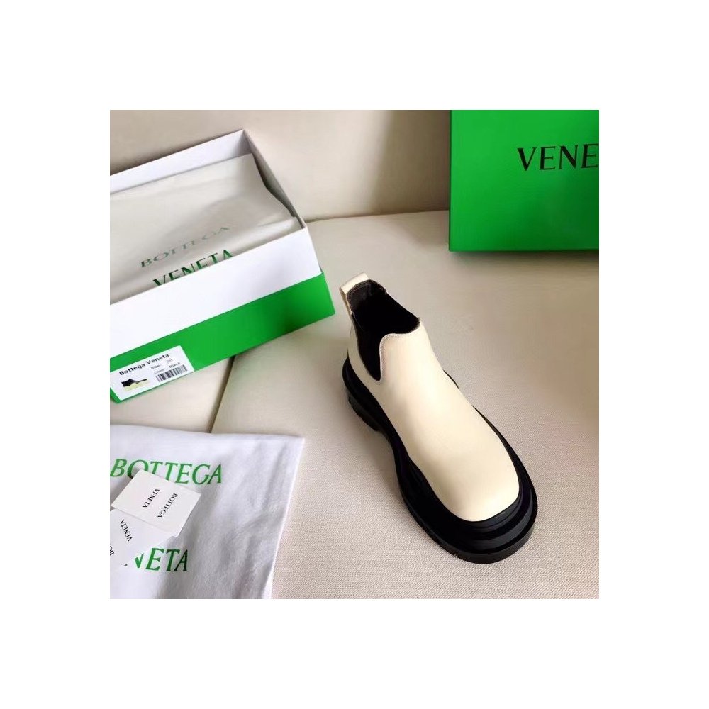 Cheap Reps Bottega Veneta BV Tire Ankle Boots with Black Outsole