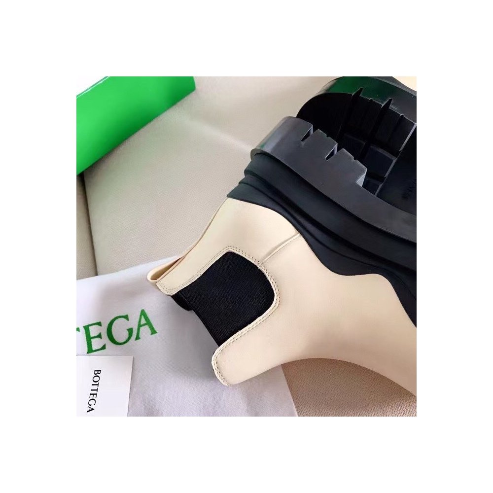 Cheap Reps Bottega Veneta BV Tire Ankle Boots with Black Outsole