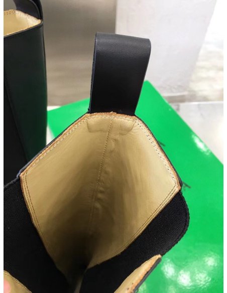 Cheap Reps Bottega Veneta Flash Knee-high Boots with Yellow Outsole